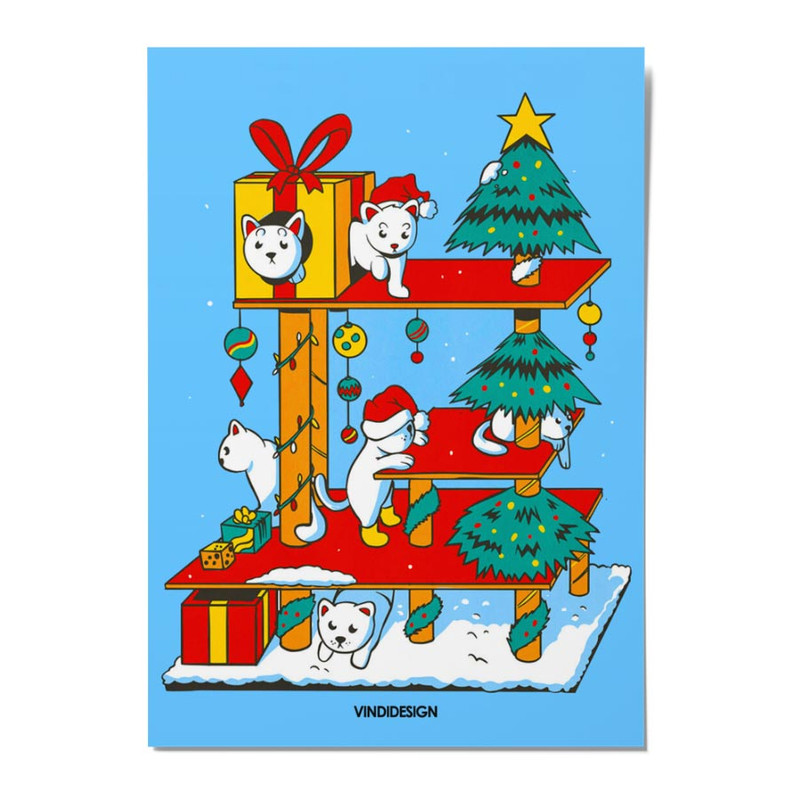 کارت پستال ویندی دیزاین مدل POST 0029 کریسمس