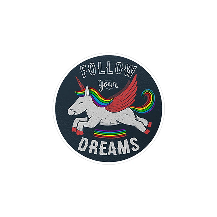 استیکر لپ تاپ ماسا دیزاین طرح unicorn مدل STK947