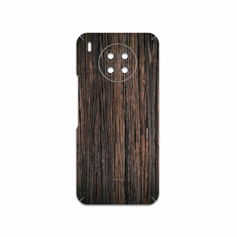 برچسب پوششی ماهوت مدل Burned-Wood مناسب برای گوشی موبایل آنر 50 Lite