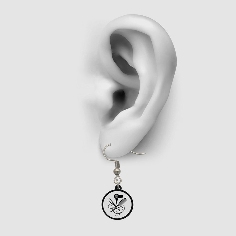 گوشواره زنانه ناکسیگو مدل شب تاب طرح آرایشگری کد ES7370 گوشواره زنانه ناکسیگو مدل شب تاب طرح آرایشگری کد ES7370