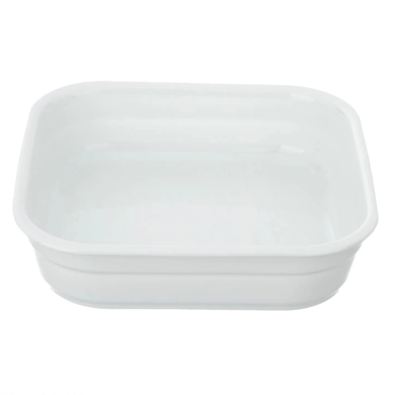 ظرف سرو چینی زرین ایران مدل مربع درجه 3