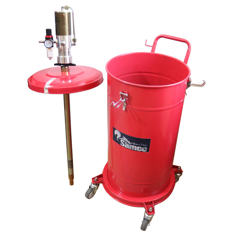 پمپ گریس بادی سامکو مدل YP-0KG گنجایش 50 کیلوگرم