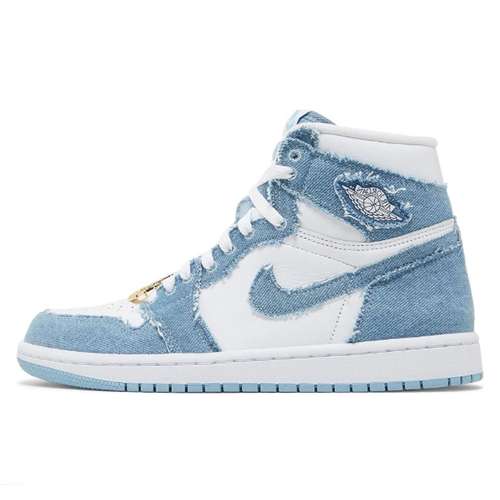 کفش پیاده روی مدل Air Jordan 1 Denim