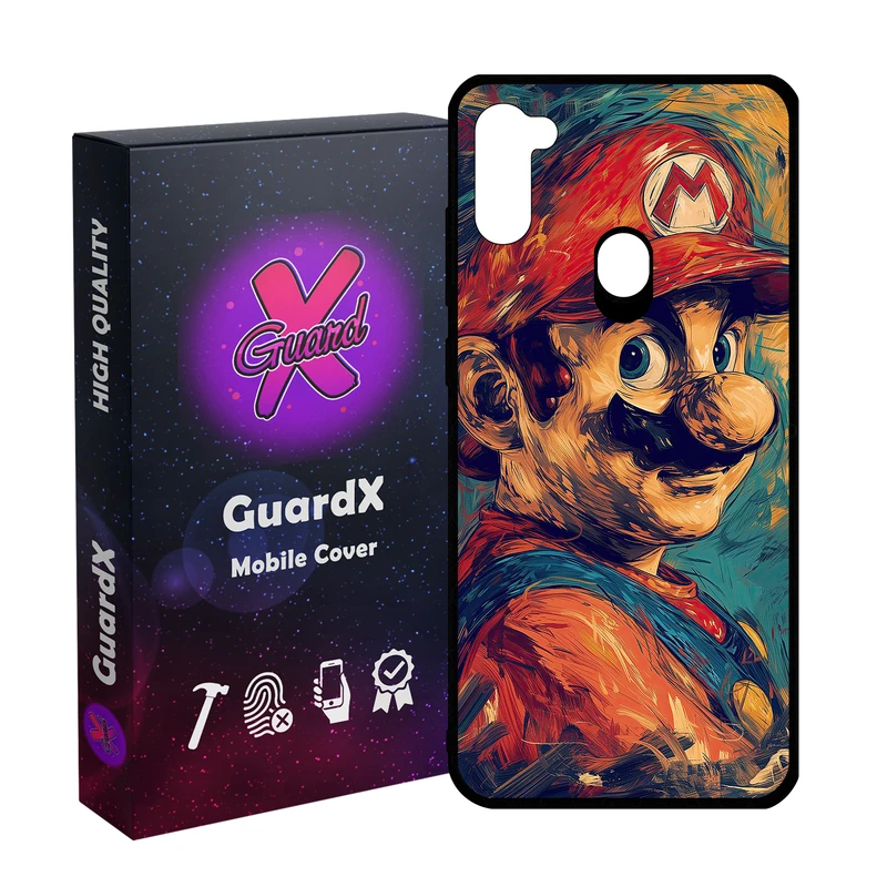 کاور گارد ایکس طرح ماریو قارچ خور مدل 10761 مناسب برای گوشی موبایل سامسونگ Galaxy A11/M11