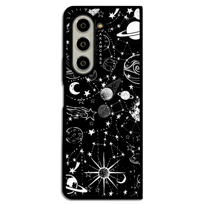 کاور آکام مدل AMC-WSGZFOLD5-ASTRONOMY-23 مناسب برای گوشی موبایل سامسونگ Galaxy Z Fold 5