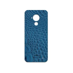 MAHOOT Blue-Crocodile-Leather Cover Sticker for Nokia C30