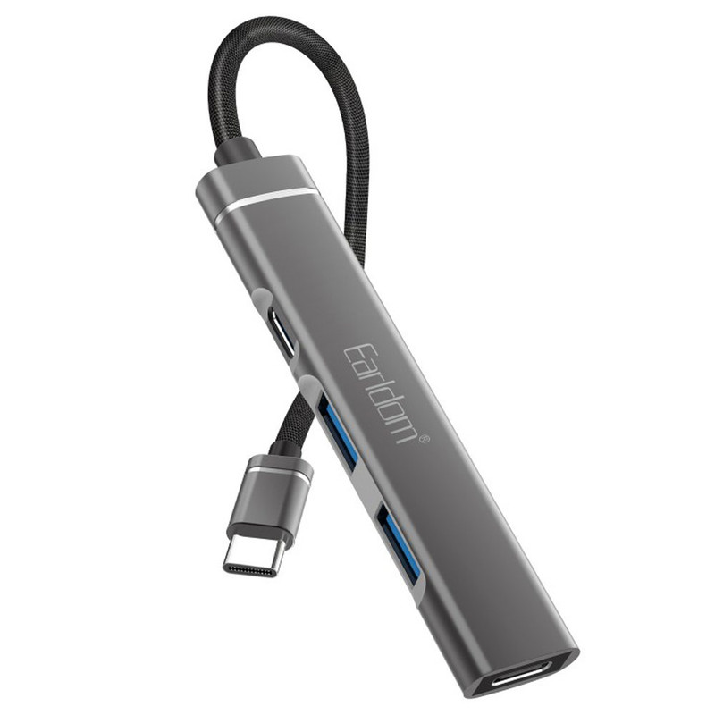 هاب 4 پورت USB-C ارلدام مدل HUB19