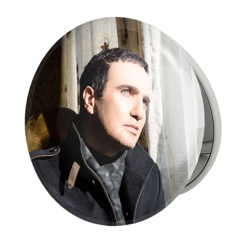 آینه جیبی خندالو طرح محمدرضا فروتن مدل تاشو کد 6340 