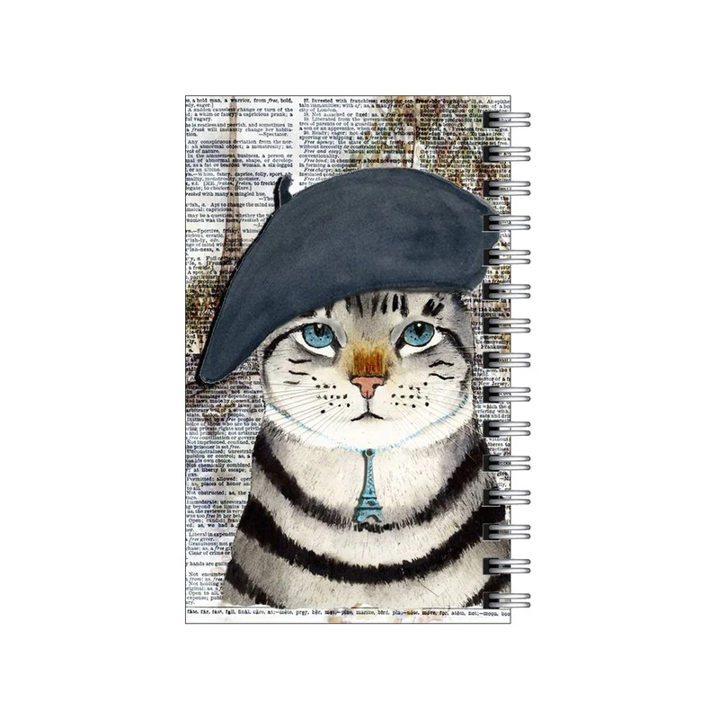 دفترچه یادداشت مدل to do list طرح گربه پیکاسو  کد 0908047
