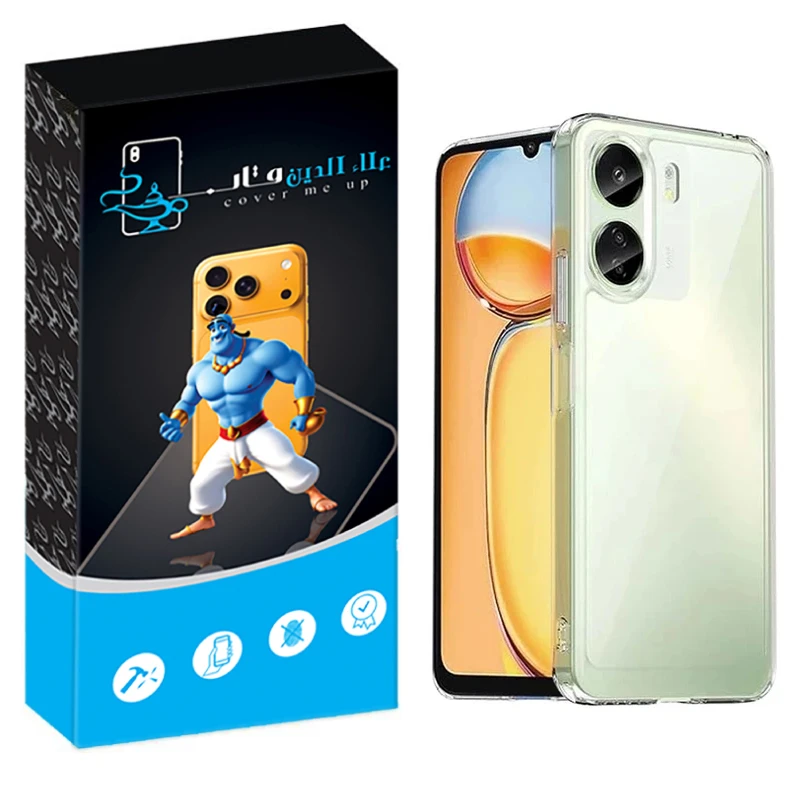 کاور علاالدین قاب مدل Cirystal مناسب برای گوشی موبایل شیائومی Redmi 13c / Poco C65