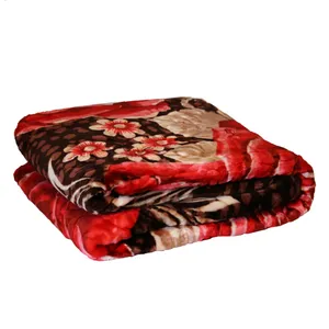 پتو شادیلون مدل گلدار سایز 230x200 سانتی متر