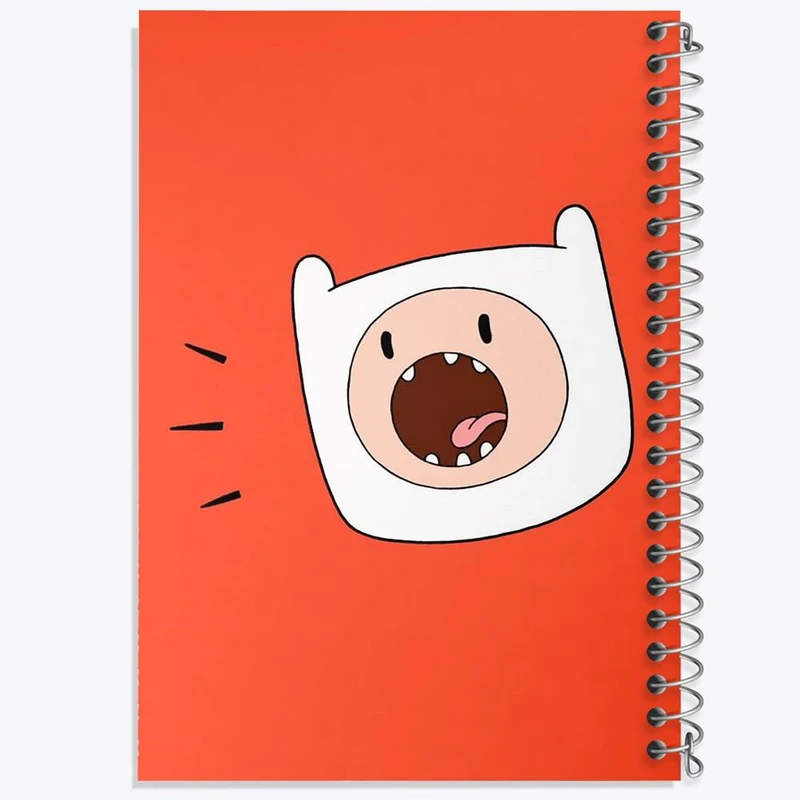 دفتر نقاشی 50 برگ خندالو مدل فین وقت ماجراجویی Adventure Time کد 20827