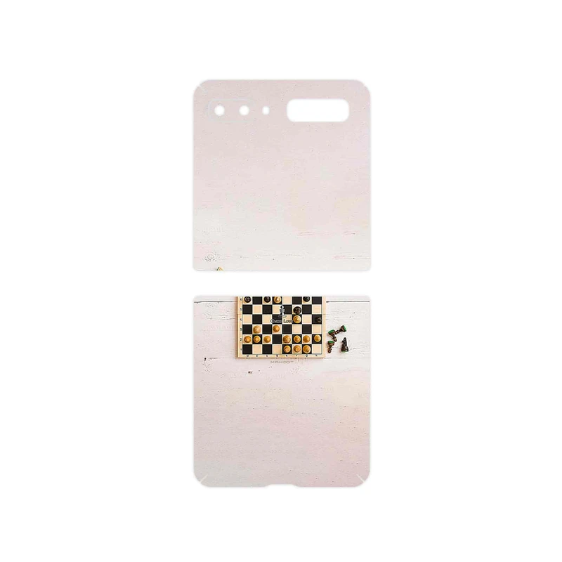 برچسب پوششی ماهوت مدل Chess مناسب برای گوشی موبایل سامسونگ Galaxy Z Flip