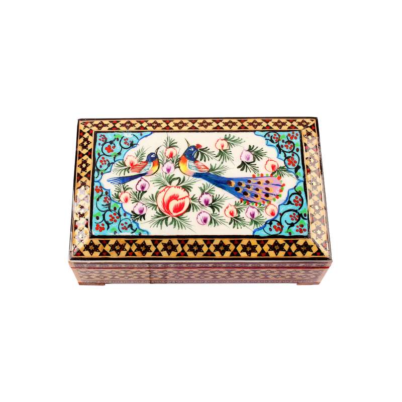 جعبه خاتم کاری کد 03
