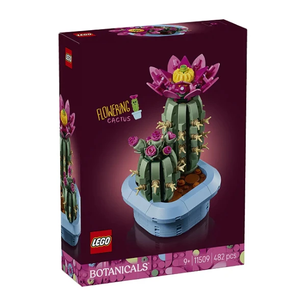 لگو 482 تکه مدل Botanical Collection Flowering Cactus 11509
