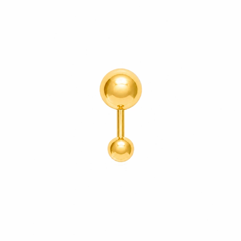 پیرسینگ طلا 18 عیار زنانه مان گالری مدل گوی کد PI01-0003100