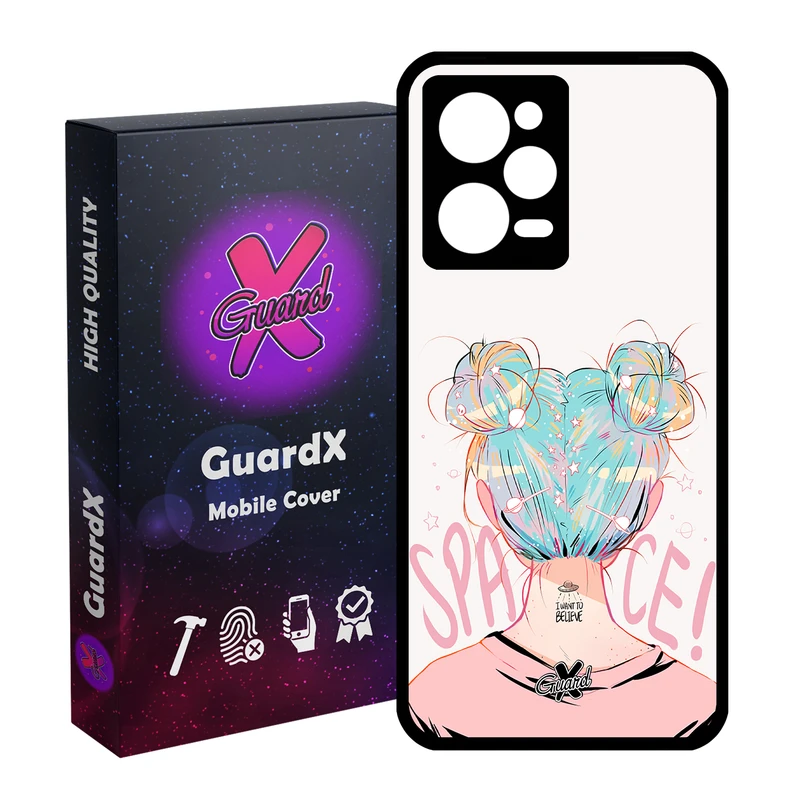 کاور گارد ایکس طرح دختر مدل Glass10198 مناسب برای گوشی موبایل شیائومی Redmi Note 12 Pro 5G/Poco X5 Pro 5G/Note 12 Pro Pro speed