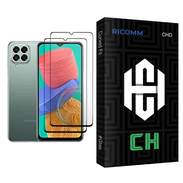 محافظ صفحه نمایش سرامیکی ریکام مدل CH Glass2 مناسب برای گوشی موبایل سامسونگ Galaxy M33 بسته دو عددی