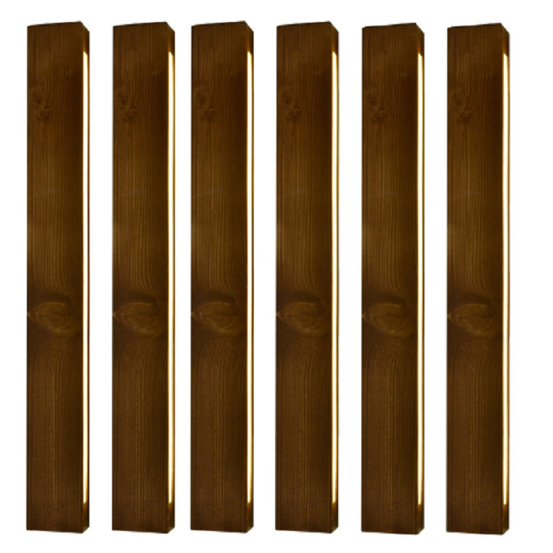 چراغ خواب چوبی دیواری مدل Universe S بسته 6 عددی کد 1