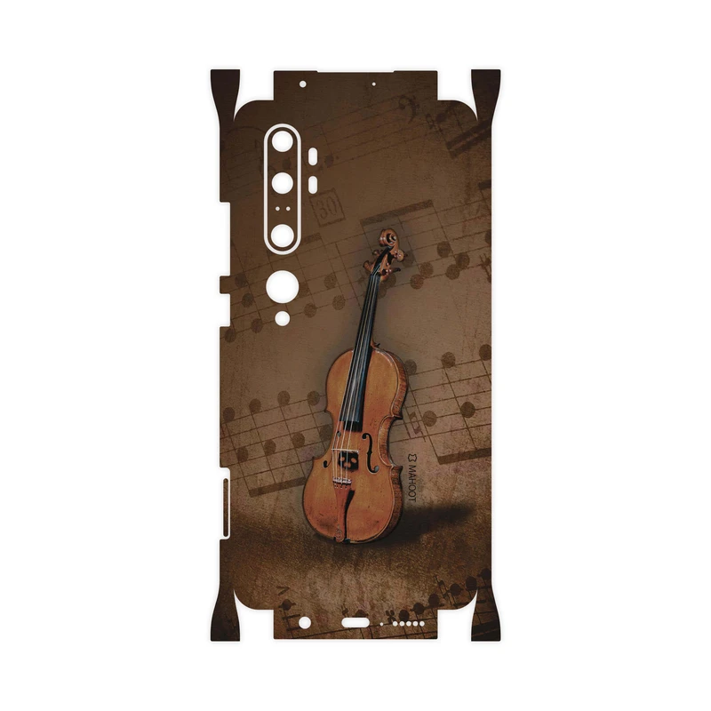 برچسب پوششی ماهوت مدل Violin-Instrument-FullSkin مناسب برای گوشی موبایل شیائومی MI Note 10 Pro