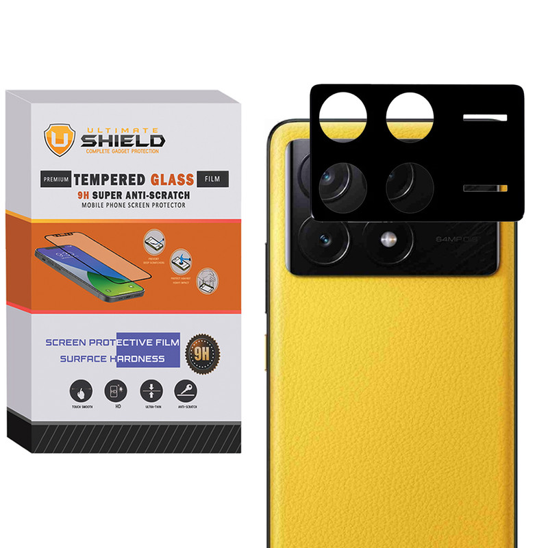 محافظ لنز دوربین آلتیمیت شیلد مدل 3D-UL مناسب برای گوشی موبایل شیائومی Poco X6 Pro