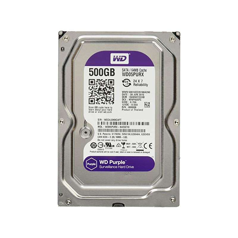 هارد دیسک اینترنال وسترن دیجیتال مدل 1320 ظرفیت ۵۰۰ گیگابایت