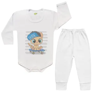 ست بادی و شلوار نوزادی کارانس مدل BST-3201