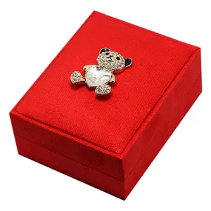 جعبه جواهرات مدل نیم ست خرس و قلب کد BSR002
