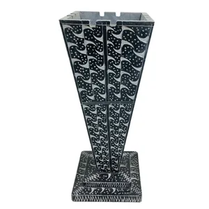 گلدان سنگی طرح طنابی کد FSP516