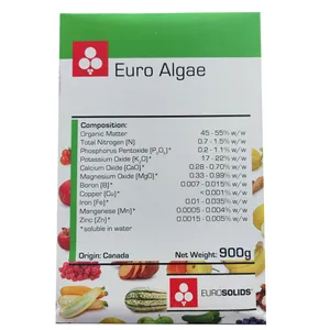 کود پودری جلبک دریایی یورو آلگا مدل EURO SOLIDS وزن 900 گرم
