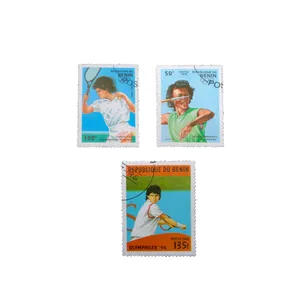 تمبر یادگاری طرح ورزشی کد var-913 مجموعه 3 عددی