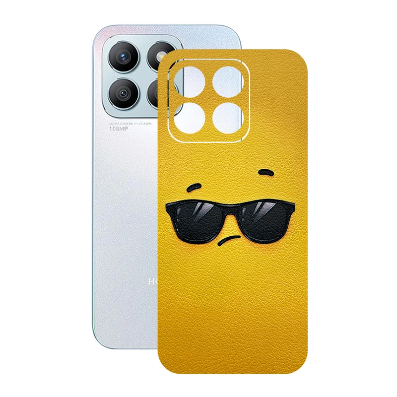 برچسب پوششی ریمکس مدل Leth طرح عینکی مناسب برای گوشی موبایل آنر X8b