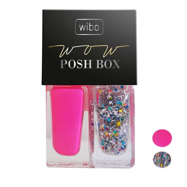 لاک ناخن ویبو مدل Posh Box شماره 108 بسته 2 عددی 