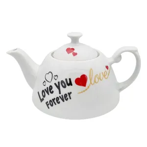 قوری مدل میخک کد 11194xLoveforever گنجایش 900 میلی لیتر