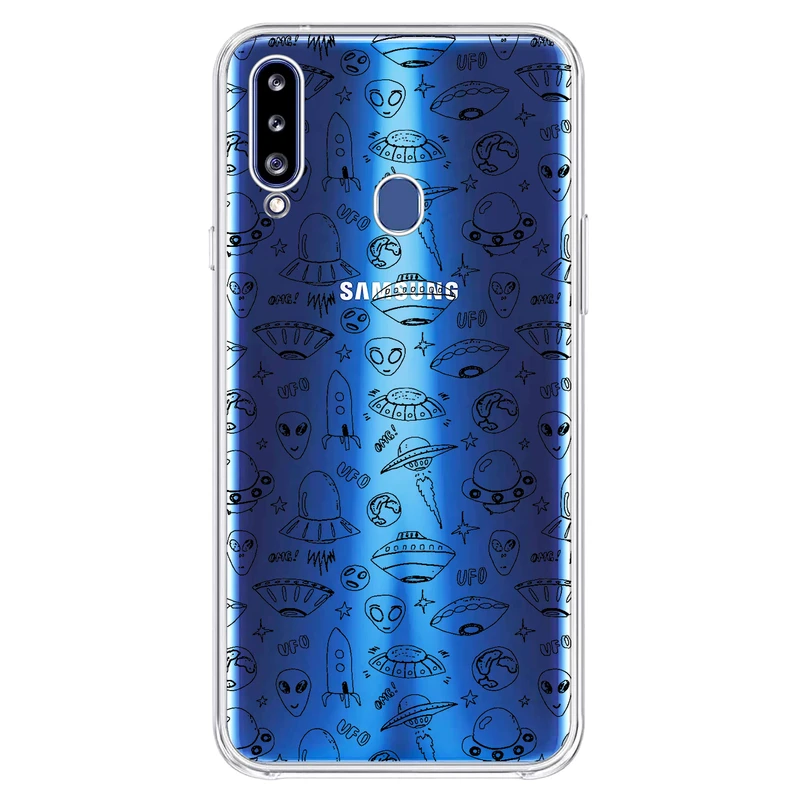 کاور مگافون طرح یوفو مدل C46-B مناسب برای گوشی موبایل سامسونگ Galaxy A20 S