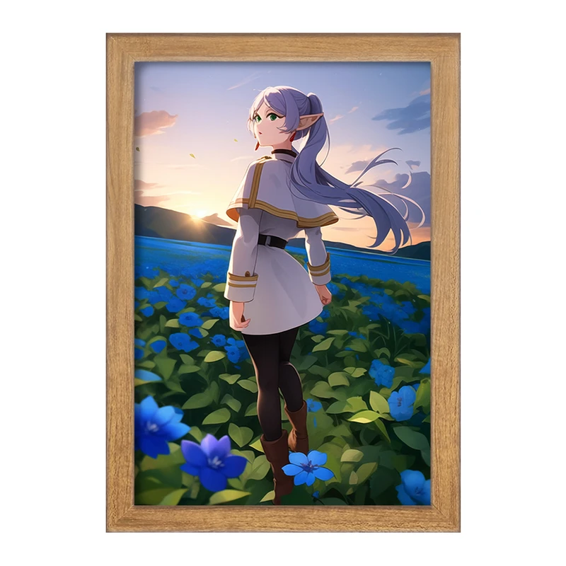 تابلو خندالو مدل انیمه فریرن (Frieren) کد 33963