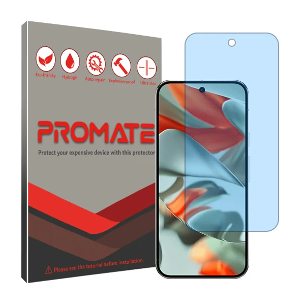 محافظ صفحه نمایش ضداشعه آبی پرومیت مدل Resistant مناسب برای گوشی موبایل گوگل Pixel 9 Pro XL