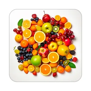 زیر لیوانی کاکتی طرح میوه مدل mp21495