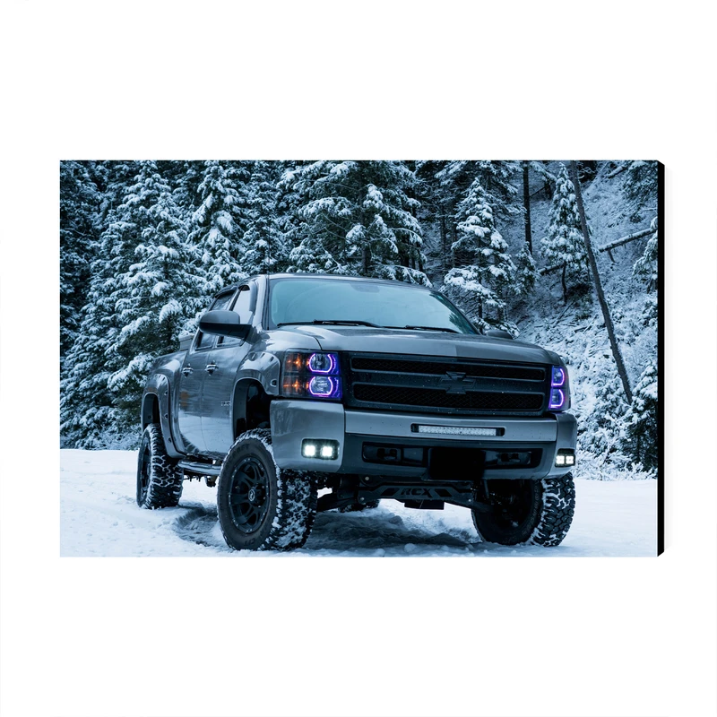 تابلو شاسی عرش مدل فانتزی ماشین کلاسیک کد As1888