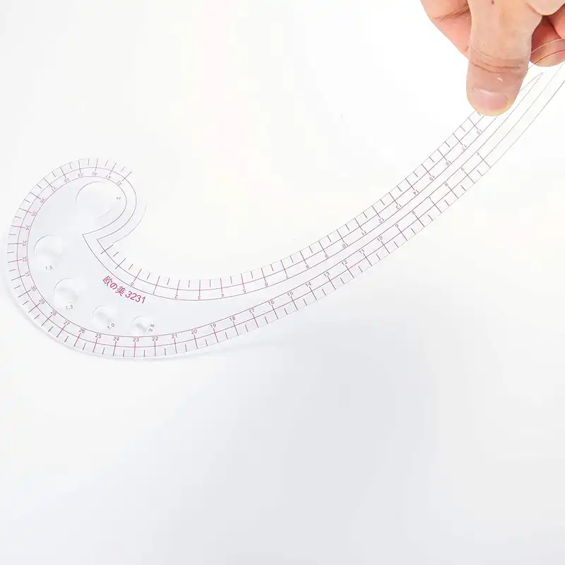 خط کش خیاطی مدل کاما