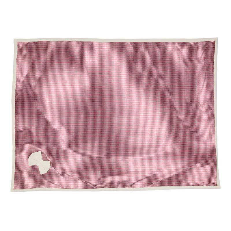 سفره ۴ نفره مدل چهارخانه پارچه ای دورو