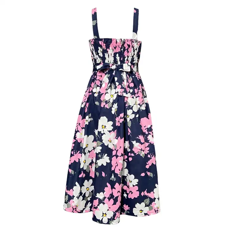 پیراهن زنانه افراتین مدل کمر کش دار کد 9590