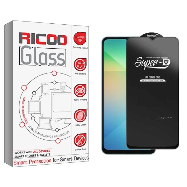 محافظ صفحه نمایش ریکو مدل RiC2newpkg SuperD مناسب برای گوشی موبایل سامسونگ Galaxy A06