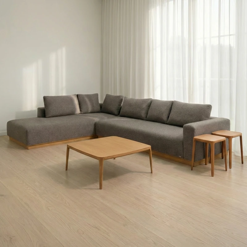 مبل ال 2 تکه هفت نفره رست مدل الین کد 16