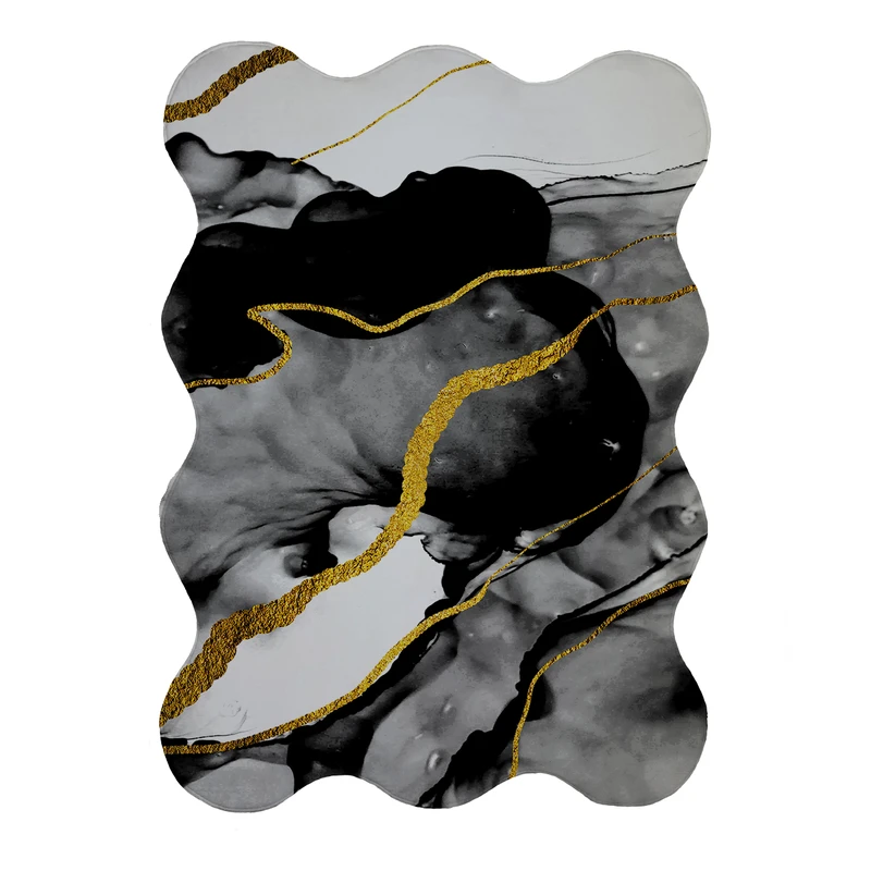 پادری مدل دالبر طرح سنگ کد 8631 سایز 80x110 سانتی متر 