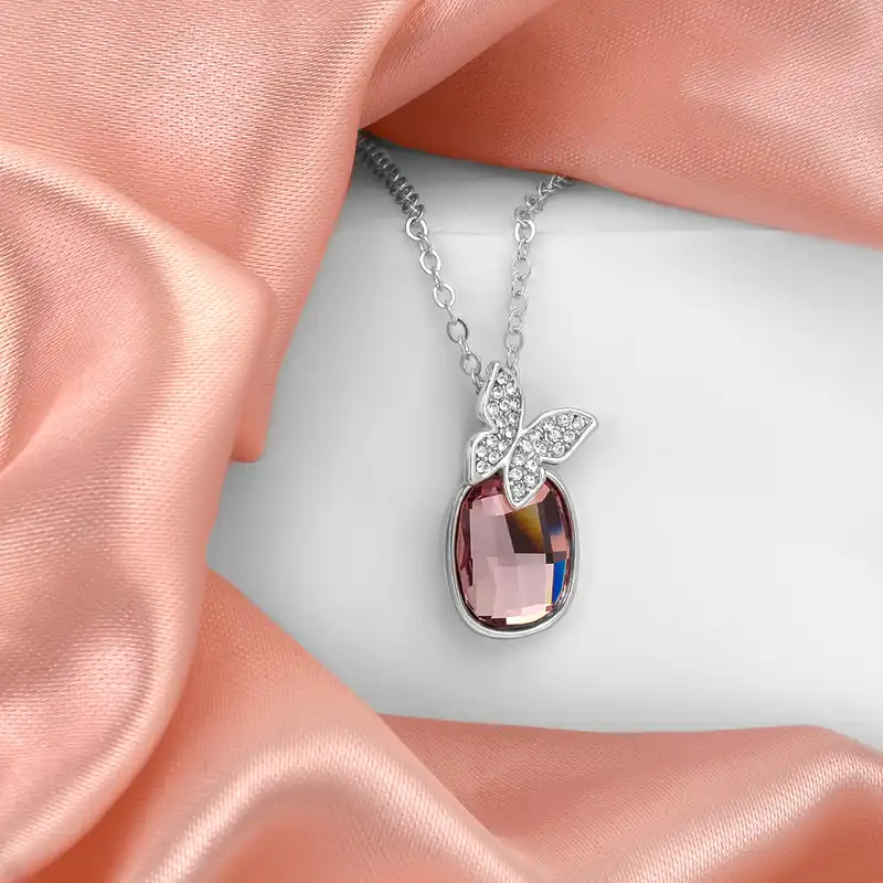 گردنبند زنانه کوبیک مدل QN-56924