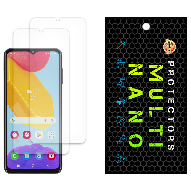 محافظ صفحه نمایش مات مولتی نانو مدل X-S2M مناسب برای گوشی موبایل سامسونگ Galaxy M13 بسته دو عددی