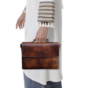 کیف اداری چرم بارثاوا مدل 1105
