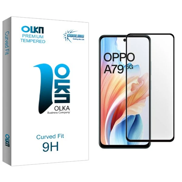 محافظ صفحه نمایش شیشه ای کولینگ مدل Olka مناسب برای گوشی موبایل اوپو A79