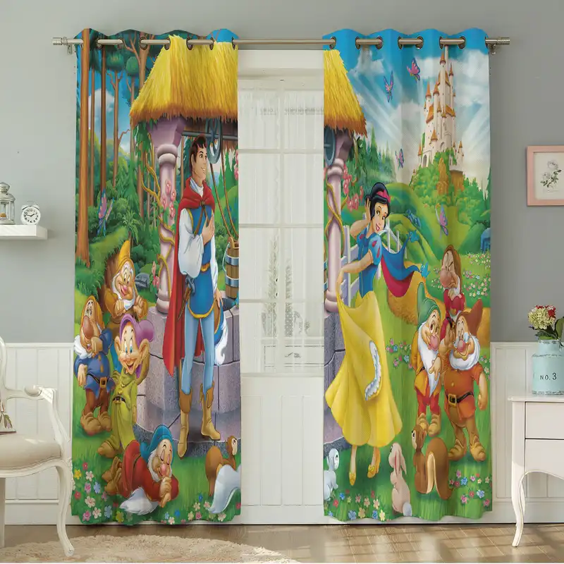 پرده نیروانا طرح کودک مدل مخمل کد 8616 سایز 140×280 سانتی متر